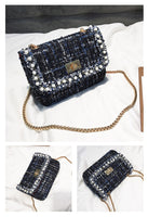 L-package 20-15-6cm Womens Tote Bags Premium Top Handle Satchel Quilted Handbags Travel Bag Handbag