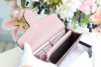 A-accessories GUCCI  NO.400586 19-6-3cm Women Wallet Leather Bifold Long Ladies Card Holder Organizer Ladies Clutch