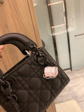M-Handbag Dior 18cm Purses and Handbags for Women Top Handle Satchel Shoulder Bags for Ladies