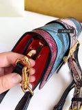 M-Handbag B.U.R.B..E.R.R.Y The Buckle 22-14cm Chain Purse Snakeskin Crossbody Bags Snake Purse Handbags Leather Wallet