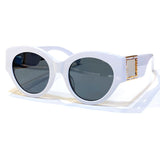 New Fashion Sunglasses Female Oversized Luxury Cat's Eye Sun Glasses High-End Designer Ladies Eyeglasses