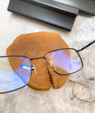 Japanese Designer Retro Glasses Pure Titanium Square Frame  Myopia Glasses Frame Can Equipped With Prescription Lenses MASUNA