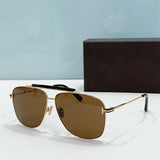 Fashion Men's Sunglasses Tom For Sun Glasses For Man FT1017 Double Bridge Polit Titantium Shades Women Sunglasses Brands 2023