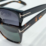 Luxury Men's Sunglasses Brand FT0237 Men's Sunglasses Tom For Women Ladies Square Acetate Sun Glasses Designer Sunglasses