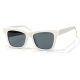 Fashion Square Retro Sunglasses Female Classic Luxury Designer Colorful Sunglasses Gift Box Packaging