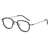 Eye Glasses For Men 5505A Round Denmark Titanium No Screw Korea Glasses Frames Optical Ultra-light Business Reading Ｇlasses