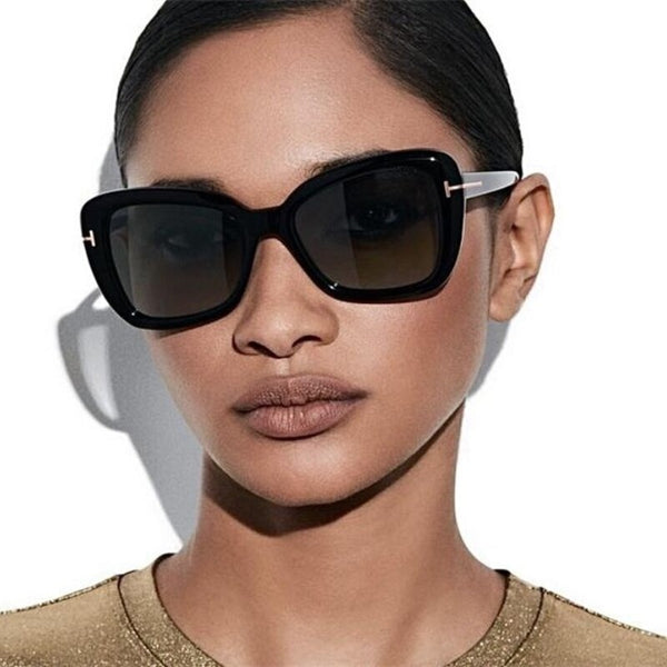 Fashion Sunglasses For Women Tom For ButterFly Acetate Sunglasses Women Luxury Brand Designer FT1008 Ladies Vip Luxury Brands