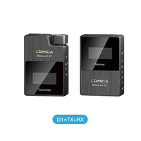 E-electronic XINPU New Comica BoomX-D Wireless Microphone Transmitter Kit Mini Microphone Receiver 2.4G Digital Microfone For Smartphones Video Mic