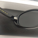 Oval Black 2022 Steampunk Fashion Acetate Sunglasses For Women Girl Men Brand Designer Weird Summer Shades For Sun Glasses UV400