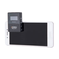 E-electronic XINPU New Comica BoomX-D Wireless Microphone Transmitter Kit Mini Microphone Receiver 2.4G Digital Microfone For Smartphones Video Mic