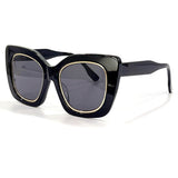 Retro Sunglasses Women Brand Designer Fashion Square Summer Sun Glasses Female Driving Eyeglasses UV400