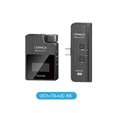 E-electronic XINPU New Comica BoomX-D Wireless Microphone Transmitter Kit Mini Microphone Receiver 2.4G Digital Microfone For Smartphones Video Mic