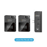 E-electronic XINPU New Comica BoomX-D Wireless Microphone Transmitter Kit Mini Microphone Receiver 2.4G Digital Microfone For Smartphones Video Mic