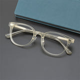 LS2060 Vintage trendy and artistic style myopia Men Women Frame Glasses  myopia  prescription oval eyeglass frame