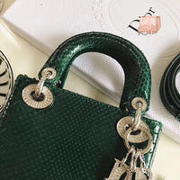 H-bag LADY Dior LAMBSKIN TOTE MINI BAG 17cm