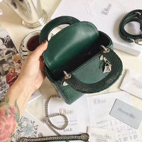 H-bag LADY Dior LAMBSKIN TOTE MINI BAG 17cm