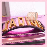H-bag MINI J'A.D.I.O.R ULTRA BLACK BAG Flash skin 18cm