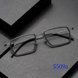 Glasses Frame For Men 5509A Denmark Titanium No Screw Korea Glasses Frames Optical Ultra-light Business Reading Glasses