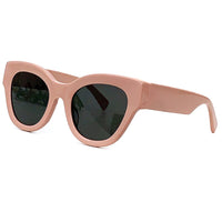 Super Cat's Eye Sunglasses 2023 Retro Women's Round Colorful Color Matching Sunglasses Women Retro Fashion Summer Sunshade