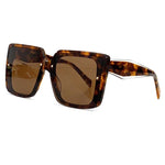 Fashion Gradient Sunglasses 2023 New Luxury Oversized Square Sunglasses Female Square Summer Sun Protection Goggles