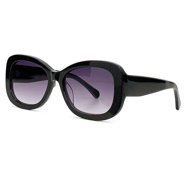 Cat's Eye Sunglasses Female Designer Retro Shining Stars Frame Glasses Female 2023 Fashion Eyeglasses Ladies High-End Sunglasses