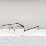 Luxury Style Glasses Frame Titanium Prescription Glasses Men and Women Myopia Eyeglasses Frame French Brand Designer