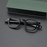 TS8012 retro myopia frame, handmade board glasses frame for men and women  myopia  prescription round Computer glasses