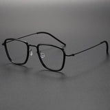 Man Glasses Frames 5506A Denmark Titanium No Screw Korea Glasses Frames Optical Ultra-light Business Eyeglass Frame