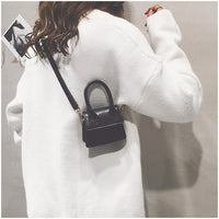 L-package Fashion Classic Mini Crossbody Bags Top Handle Clutch Handbags Square Leather Shoulder Handbag For Women's