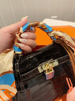 M-Handbag Hermès 20cm Women's Handbags Purses Small Tote Shoulder Bag Top Handle Satchel Bag for Work