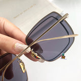 S-sunglasses T.H.E O.W.N.E.R TOS711 59-18-145 Men's Retro Polarized Metal Pilot Sunglasses Glasses Driving Fishing Eyewear