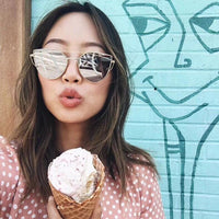 S-sunglasses New Gentle Monster V brand LOVE PUNCH Polarized Sunglasses for Women UV Protection Ultra-Lightweight Metal Frame