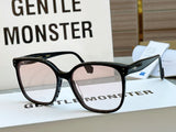 S-sunglasses New Fashion Oversized Square Black Frame Eyewear  Gentl Monster For Ata Acetate Frame Eyeglasses UV Spectacles Plain Replaceable Lens Blue Light Glasses with Myopia Frame for Men Women