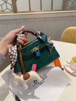 M-Handbag Hermès 20cm Women's Handbags Purses Small Tote Shoulder Bag Top Handle Satchel Bag for Work