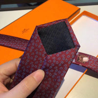 A-accessories Hermès Gingham Plaid Ties for Mens Polka Pin Dots Smooth Formal Patterned Suit Neckties