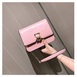 L-package 21-16-8cm Women Pu Leather Vertical Utility Top Handle Handbag Satchel Tote Purse Bag