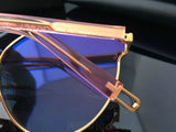 S-sunglasses New Gentle Monster V brand Trickofthelight Men's and Women's Sunglasses Classic Oversized Aviator sunglasses