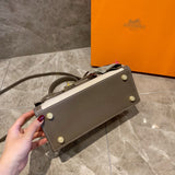 M-Handbag Hermès 28-23cm Womens Soft Leather Purses and Handbags Crossbody Bags Multifunctional Shoulder Bag Satchels for Women