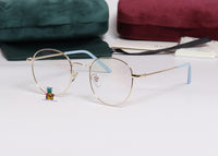 S-sunglasses gucci Retro Round Frame Anti-blue Radiation Glasses For GG0904 Ultralight Men Women Fashion Blue Light Blocking Glasses Eyewear Students Anti Blue Light Oversized Glasses Computer Women Blue Blocking Gaming Eyeglasses Alloy Frame