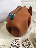 H-bag Loewe Elephant Mini Bag Women Leather Handle Handbag Purses and Handbags Girl Crossbody Bag