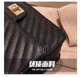 L-package  Classic Crossbody Shoulder Bag 2.55 handbag for Women Quilted Purse With Metal Chain Strap Genuine Leather Quilted Chain Strap Crossbody Bag