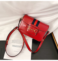 L-package 22-17-8cm Women's Leather Wristlet Mini Crossbody Bag Small Shoulder Bag Clutch Purse with Card Slots