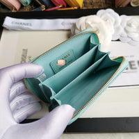 A-accessories NO.69271 7.5-11.5-2.5cm Small Wallet for Women PU Leather Leaf Pendant Card Holder Organizer Zipper Coin Purse