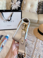 M-Handbag Dior 24cm Purses and Handbags for Women Tote Shoulder Crossbody Bags with Long Strap Detachable