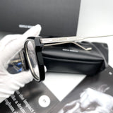 S-sunglasses 2021 Monster Square Computer Glass For Mosey With White Round Case Anti Radiation Gaming Replaceable Eyeglass for Prescription Lens Optical Frame Blue lens Eyewear Eyeglass Peculiar Glasses for Men Women Eyewear