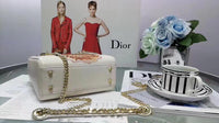 H-bag LADY Dior LAMBSKIN BAG Dioramour 2018FW 17 x 15 x 7cm
