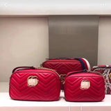 C-Collection GUCCI  Women's Handbag Shoulder Bag Leather Messenger Bag Satchel Purse Tote