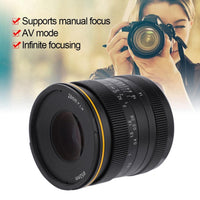 E-Electronic Kamlan 28mm f1.4 Humanistic fixed focus APS-C frame mirrorless lens Wide Angle APS-C Large Aperture Manual for Mirrorless Cameras For Sony Fuji M4/3 Canon Camera Lens