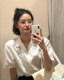 S-sunglasses G monster Unisex Reading Glasses For Lutto Round Reading Ultralight Resin Clear HD Lens Presbyopic Hyperopia Eyeglasses Transparent Retro Computer Anti-Blue lens Eyewear