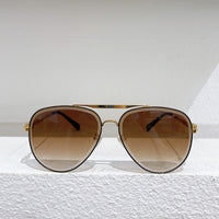 S-sunglasses Louis Vuitton High Qulity women's Round Metal Sunglasses Shades For Z1618E Female Ladies Brown Eyewear Women's Polarized Square Sunglasses Oversized Black Shades Flat Lens Male Female Fashion Driving Glasses
